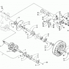 COUGAR MOUNTAIN CAT Вал приводной трака и тормоза