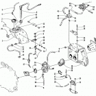 POWDER SPECIAL Карбюратор, топливный насос, масляный бак, и глушитель