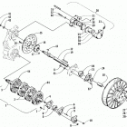 THUNDERCAT Вал приводной трака и тормоза