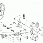 BEARCAT 340 Dropcase chain tension assembly