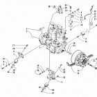 PANTERA Опора двигателя и вариатор