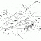 PANTHER 550 Капот и ветровое стекло