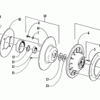ZR 580 EFI Привод сцепления