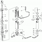 ZR 440 Rear suspension - front arm shock absorber