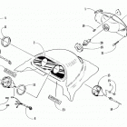 EXT 580 EFI Фара и приборная панель