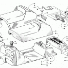 COUGAR MOUNTAIN CAT Топливный бак ,сиденье и задний фонарь