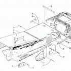 EXT 580 EFI Шасси и задний бампер
