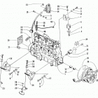POWDER EXTREME Опора двигателя и вариатор