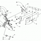 EXT 580 EFI Ecu tray mounting assembly