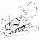 BEARCAT WIDE TRACK Капот и ветровое стекло