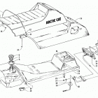 JAG DELUXE Gas tank, seat, and taillight assemblies