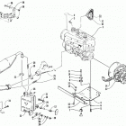 Z 440 Опора двигателя и вариатор