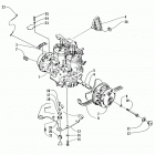 ZR 580 Опора двигателя и вариатор