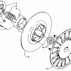 BEARCAT 550 Привод сцепления