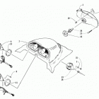 COUGAR MOUNTAIN CAT Фара и приборная панель
