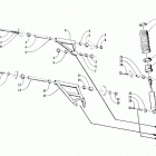 WILDCAT Front arms and shock absorber assembly