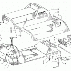 ZRT 600 Топливный бак ,сиденье и задний фонарь