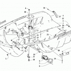 ZR 580 EFI Обтекатель и передний бампер
