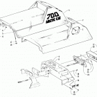 WILDCAT MOUNTAIN CAT Seat and taillight assemblies