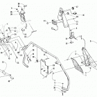 ZR 580 EFI ETT Крепление рулевого управления