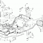 ZR 580 EFI ETT Передняя рама и подножки