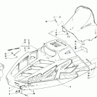 ZR 580 EFI ETT Капот и ветровое стекло