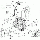 THUNDERCAT Опора двигателя и вариатор