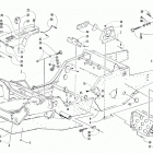 ZR 580 Передняя рама, подножки и защитный кожух