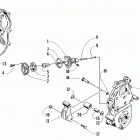 Z 440 Dropcase chain tension assembly