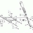 JAG DELUXE Задняя подвеска , амортизатор