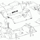 BEARCAT 340 Бензобак и сиденье в  сборе