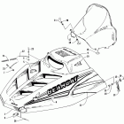 BEARCAT 550 Капот и ветровое стекло