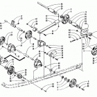 PANTHER DELUXE Задняя подвеска оси в сборе