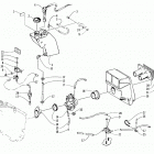 JAG DELUXE Карбюратор, топливный насос, масляный бак, и глушитель