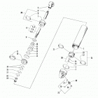 ZR 580 Задняя подвеска ,задний амортизатор
