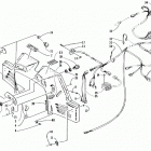 EXT 580 EFI DX Консоли, переключатели, электропроводка в сборе