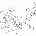 EXT 580 Консоли, переключатели, электропроводка в сборе