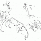 EXT 580 EFI DX Крепление рулевого управления