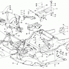 PUMA Передняя рама, подножки и защитный кожух