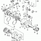 WILDCAT Поршень и коленвал