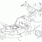 BEARCAT 440 Front frame, footrest, and guard assemblies