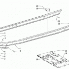 ZRT 600 Рельс скольжения и гусеница
