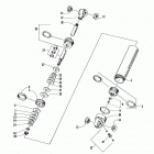 ZRT 600 Задняя подвеска ,задний амортизатор