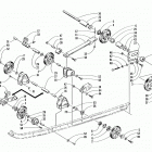 PANTERA Задняя подвеска оси в сборе