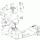 ZR 580 EFI ETT Gas tank and fuel pump assembly