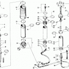 ZR 440 Rear suspension - front arm shock absorber