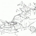 BEARCAT WIDE TRACK Передняя рама, подножки и защитный кожух
