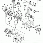 WILDCAT TOURING Поршень и коленвал