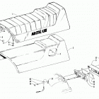 WILDCAT TOURING Seat and taillight assemblies