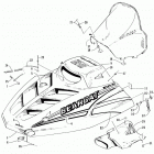 BEARCAT 440 Капот и ветровое стекло